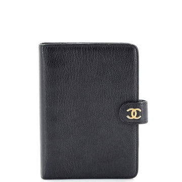 Chanel Ring Agenda Cover Leather Small