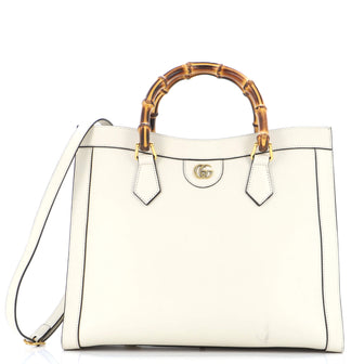 Gucci Diana NM Bamboo Handle Tote Leather Medium