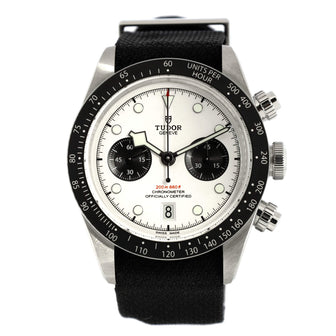 Tudor Black Bay Chronograph Automatic Watch Stainless Steel and Fabric 41