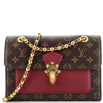 Louis Vuitton Victoire Handbag Monogram Canvas and Leather