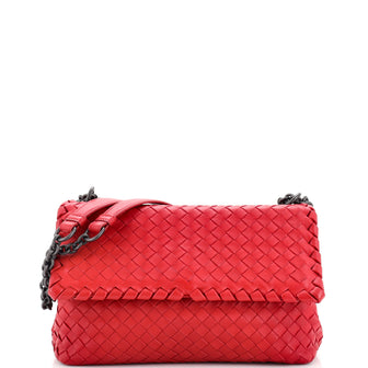 Bottega Veneta Olimpia Crossbody Bag Intrecciato Nappa Small