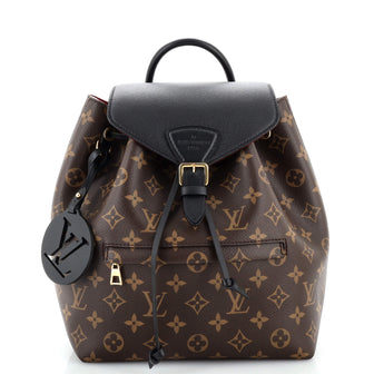 Louis Vuitton Montsouris NM Backpack Monogram Canvas with Leather PM