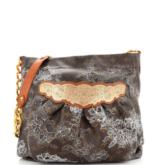 Louis Vuitton Fersen Handbag Limited Edition Monogram Dentelle