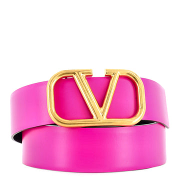 Valentino Garavani VLogo Reversible Belt Leather Wide