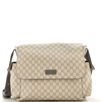 Gucci Diaper Bag GG Coated Canvas