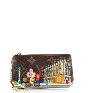 Louis Vuitton Key Pouch Limited Edition Vivienne Xmas Monogram Canvas