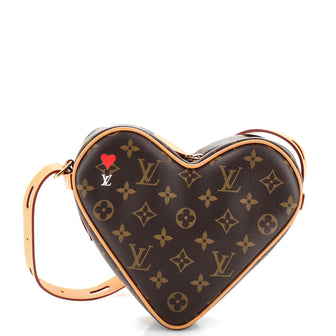 Louis Vuitton Coeur Handbag Limited Edition Game On Monogram Canvas