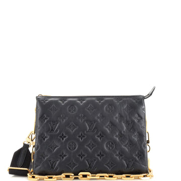 Louis Vuitton Coussin Bag Monogram Embossed Lambskin PM