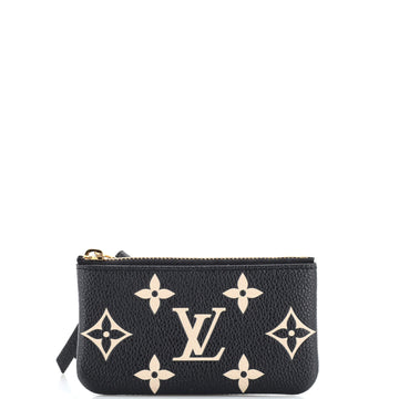 Louis Vuitton Key Pouch Bicolor Monogram Empreinte Giant