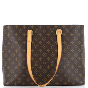 Louis Vuitton Luco Handbag Monogram Canvas