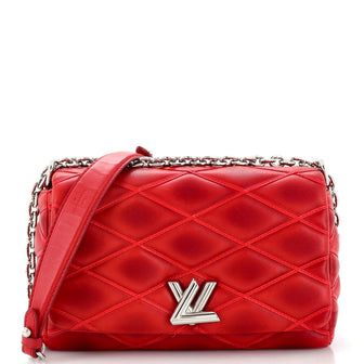 Louis Vuitton GO-14 Handbag Malletage Leather PM