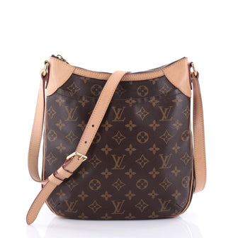Louis Vuitton Odeon Handbag Monogram Canvas PM Brown 2434302