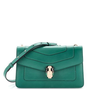 Bvlgari Serpenti Forever Shoulder Bag Leather Small
