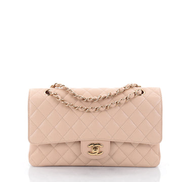 Chanel Classic Double Flap Bag Quilted Caviar Medium 2435801