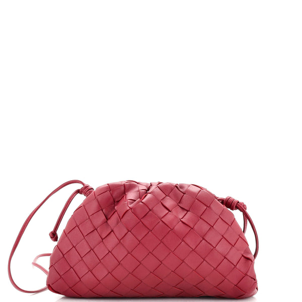 Bottega Veneta Intrecciato Leather Genuine Coin Case Purse Mini Wallet Pink  Beige Auction