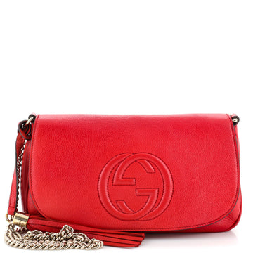 Gucci Soho Chain Crossbody Bag Leather Medium