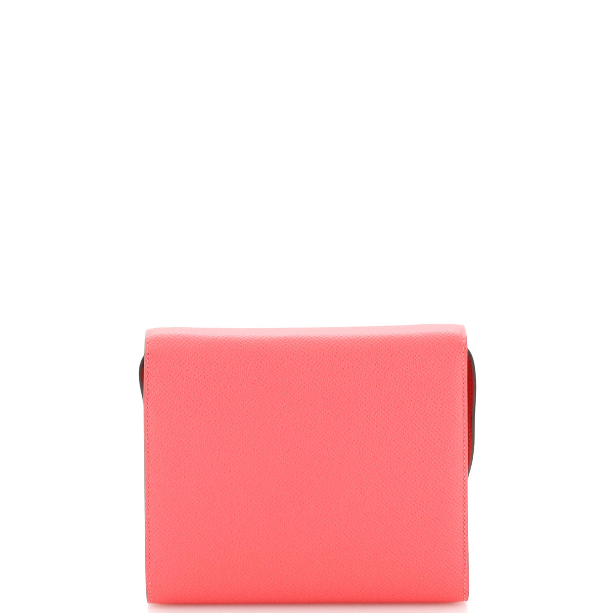 Hermes Clic Wallet on Strap Epsom 16 Pink 2424793