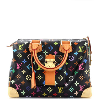 Louis Vuitton Speedy Handbag Monogram Multicolor 30