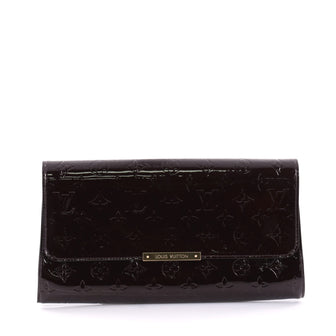 Louis Vuitton Robertson Clutch Monogram Vernis Red