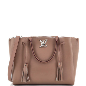 Louis Vuitton Lockmeto Handbag Leather