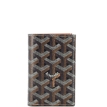 Goyard Vertical Bifold Wallet Coated Canvas Medium