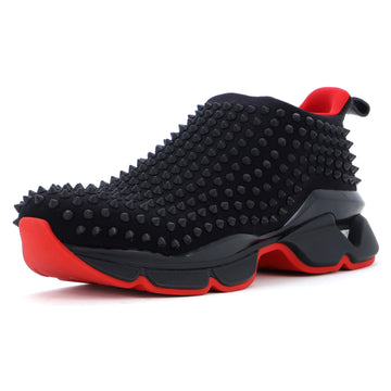 Christian Louboutin Men's Spike Sock Sneakers Spiked Neoprene
