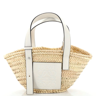 Loewe Basket Tote Raffia Small