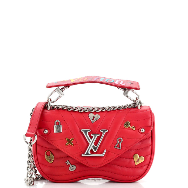 Louis Vuitton New Wave Chain Bag Limited Edition Love Lock Quilted