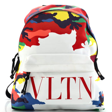 Valentino Garavani VLTN Backpack Printed Nylon Large