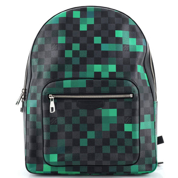 Louis Vuitton Josh Backpack Limited Edition Damier Graphite Pixel