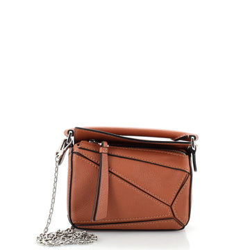 Loewe Puzzle Bag Leather Nano