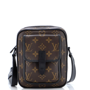Louis Vuitton Christopher Wearable Wallet Macassar Monogram Canvas