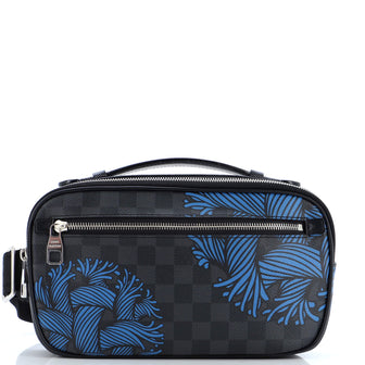 Louis Vuitton Ambler Waist Bag Limited Edition Nemeth Damier Graphite
