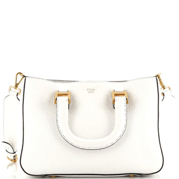 Fendi FF Handle Tote Leather Small
