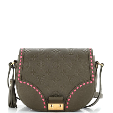 Louis Vuitton Junot Handbag Monogram Empreinte Leather