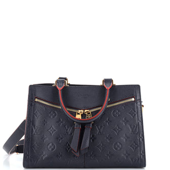 Louis Vuitton Sully Tote Monogram Empreinte Leather PM