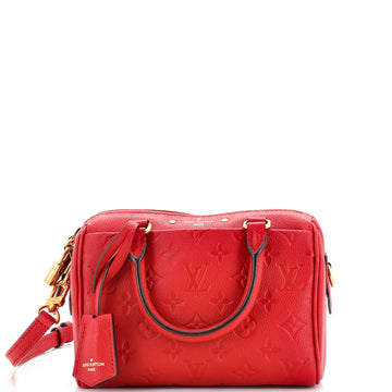 Louis Vuitton Speedy Bandouliere NM Bag Monogram Empreinte Leather 20