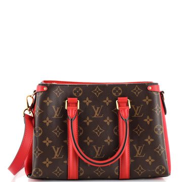 Louis Vuitton Soufflot Tote Monogram Canvas with Leather BB