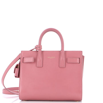 Saint Laurent Sac de Jour Bag Leather Nano