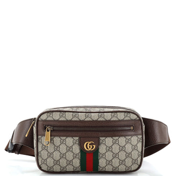 Gucci Ophidia Belt Bag GG Coated Canvas Medium