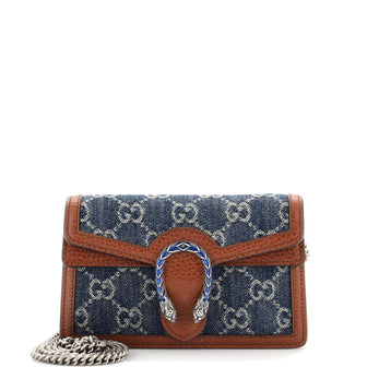 Gucci Dionysus Bag GG Denim Super Mini