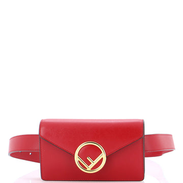 Fendi Logo Convertible Belt Bag Leather