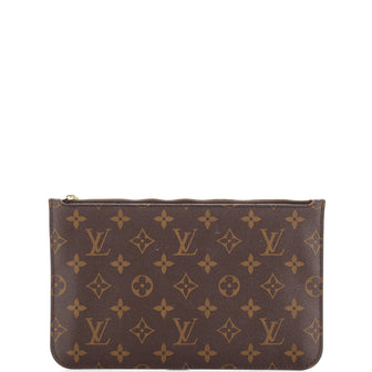 Louis Vuitton Neverfull Pochette Monogram Canvas Large