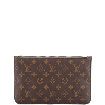 Louis Vuitton Neverfull Pochette Monogram Canvas Large