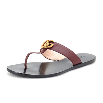 Gucci Women's GG Marmont Sandals Leather