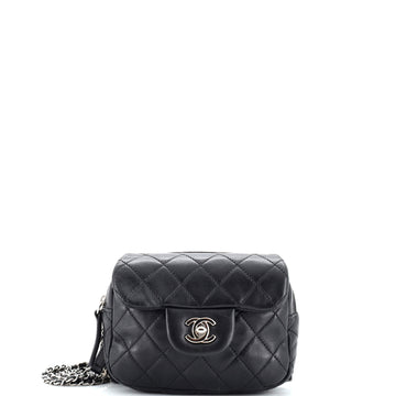 Chanel Wallet on Chain Flap Bag Quilted Calfskin Mini