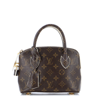 Louis Vuitton Lockit Handbag Monogram Fetish Canvas BB