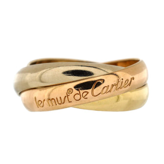 Cartier Les Must de Cartier Trinity Ring 18K Tricolor Gold