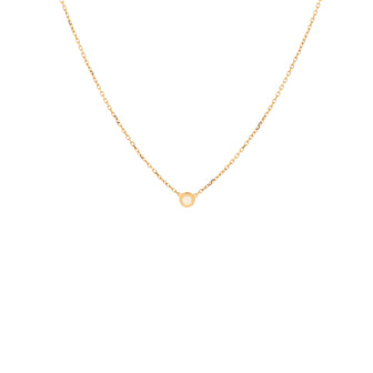 Cartier Cartier D'Amour Pendant Necklace 18K Yellow Gold and Diamond XS