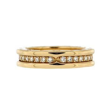 Bvlgari B.Zero1 One Band Ring 18K Yellow Gold and Diamonds